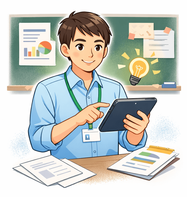 教師向けアイコン